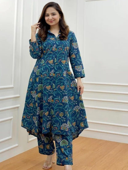 LERIYA FASHION Anarkali Kurta-Set for Women
