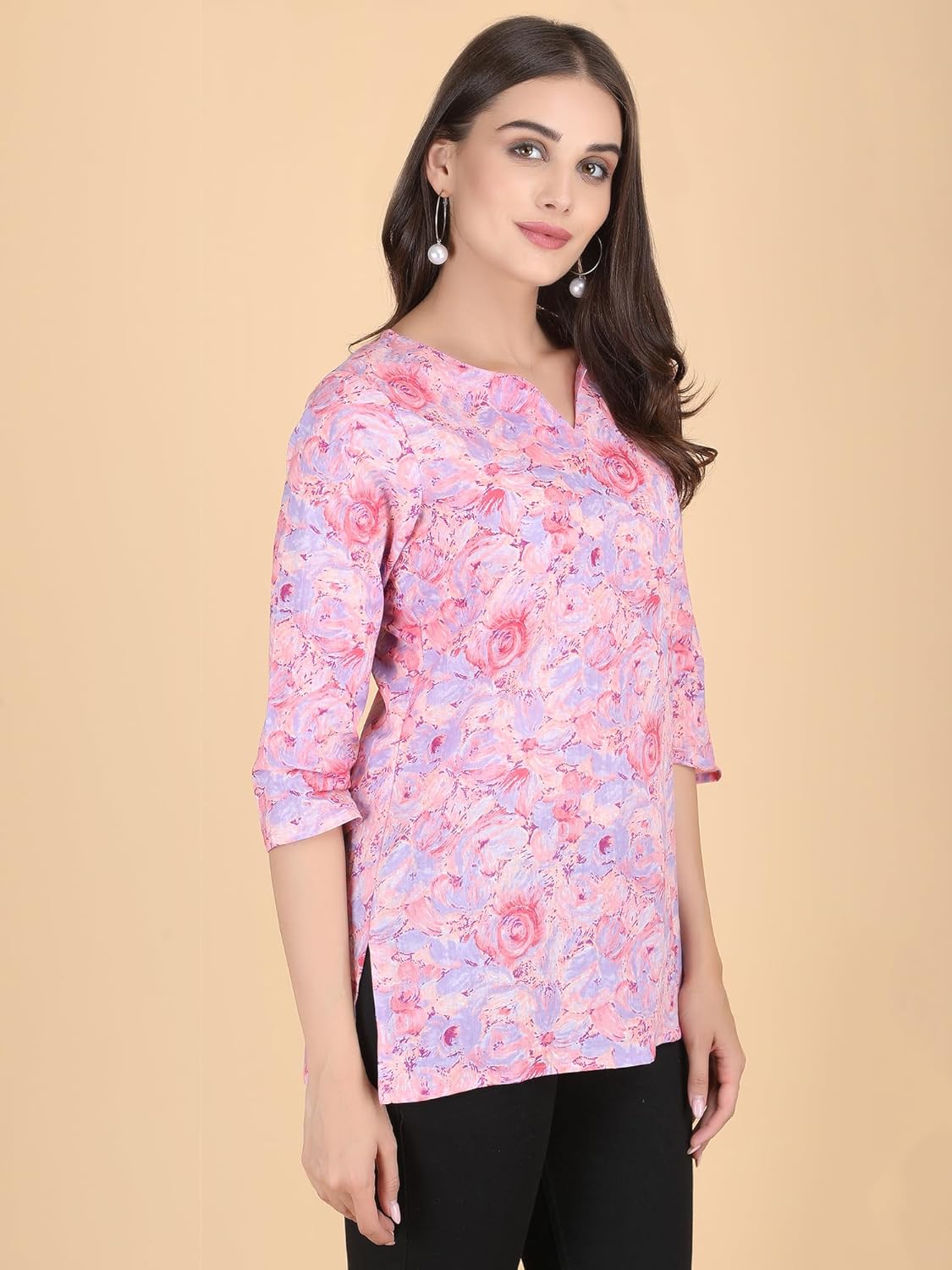 PIDAVLIYA'S Indian Women's Tunics Tops Cotton