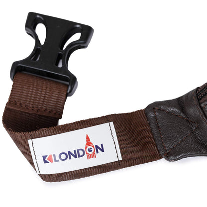 London Real Leather Brown Waist Bag Fanny Bag