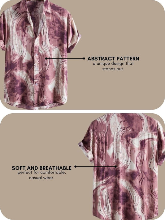 Leriya Fashion Shirt for Men | Casual Stylish | Short Sleeve