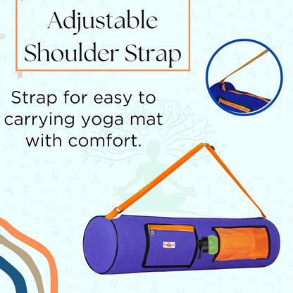 PHILLIN Yoga Mat Cover Bag with Adjustable Shoulder