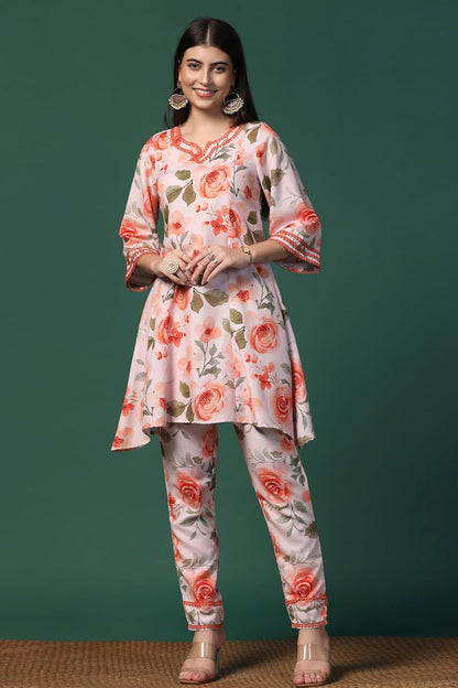 Fashion Dream Cotton Blend Women's Printed Kurta