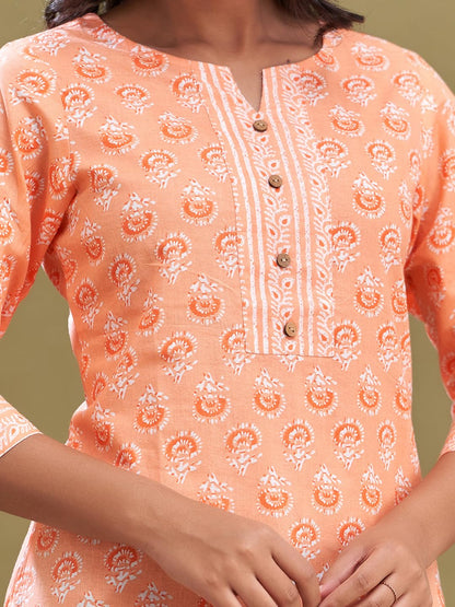 Women Cotton Printed Short Kurti | Short Kurti
