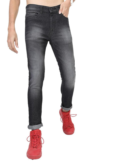 KETCH Men's Skinny Fit Mid Rise Jeans