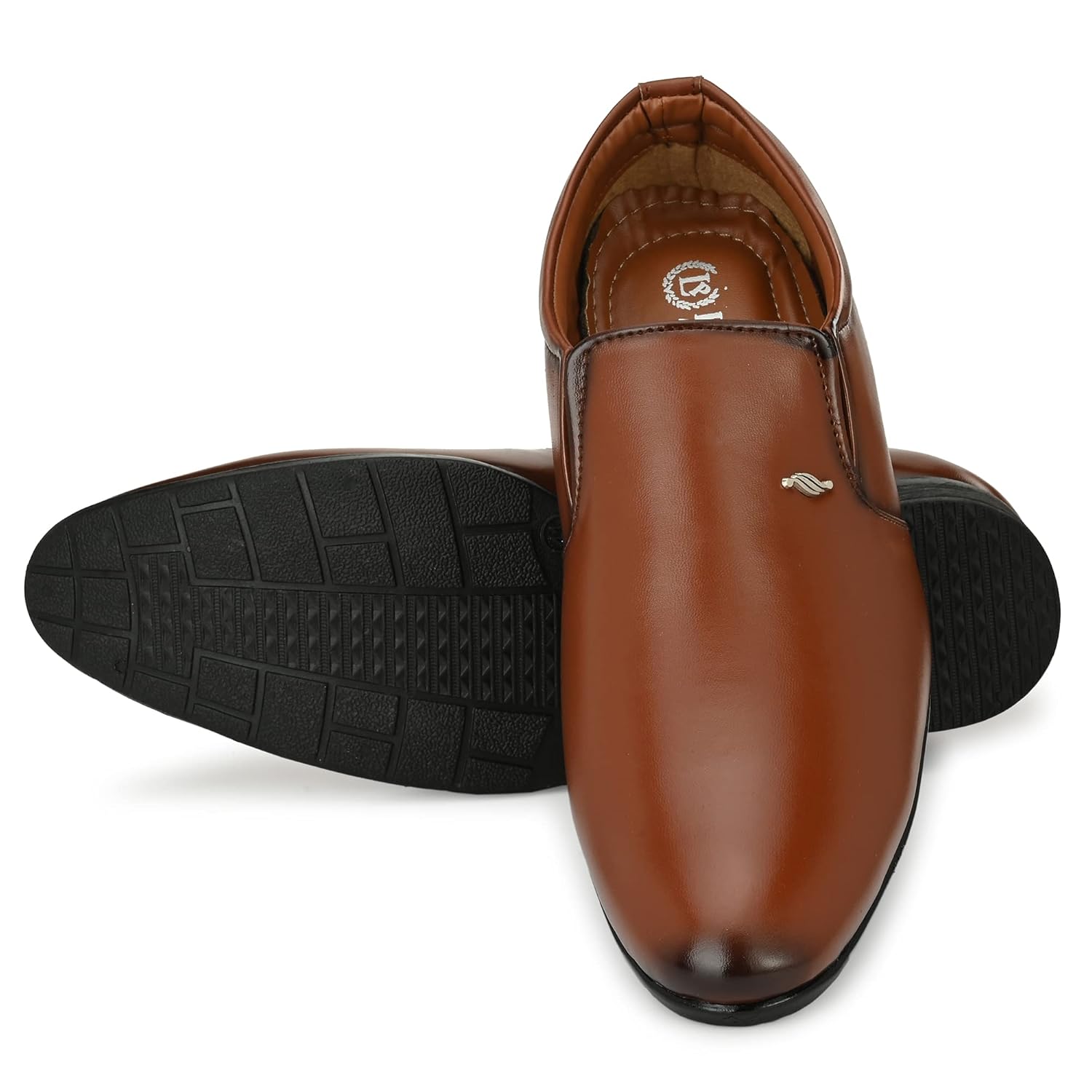 Leepeeter Men Formal Shoes | Slip-on Moccasin Shoes - alphahostel.in