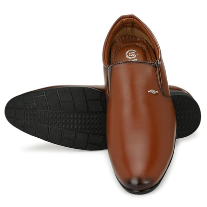 Leepeeter Men Formal Shoes | Slip-on Moccasin Shoes - alphahostel.in