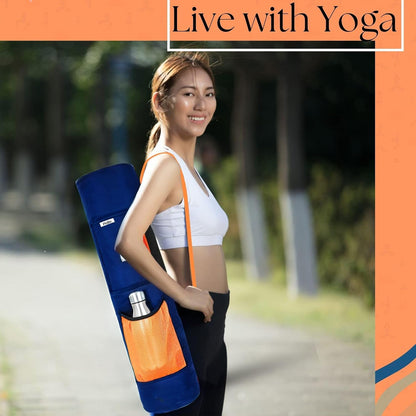 PHILLIN Yoga Mat Cover Bag with Adjustable Shoulder