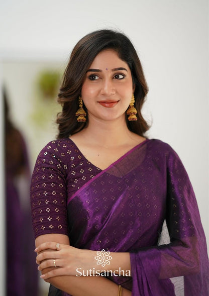 Rainbow Clothing,Womens Soft Tissue Silk Solid Saree