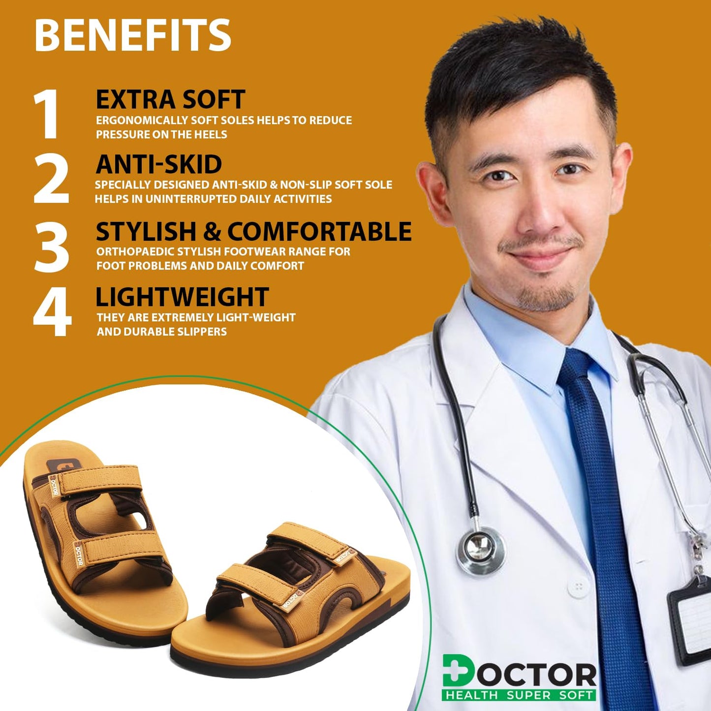 DOCTOR HEALTH SUPER SOFT Stylish Cushioned