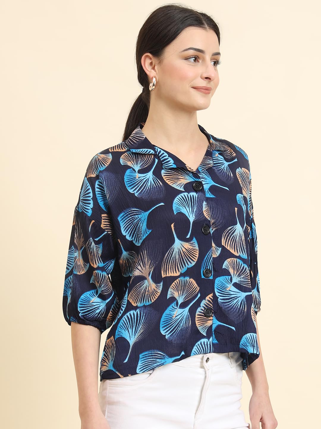 SOFISTY Women's Boxy Shirt | Cotton Bland