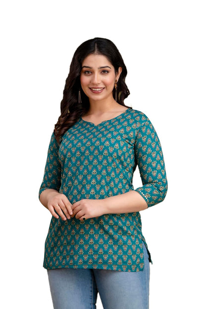 New Printed Short Kurti and top for Women and Girls