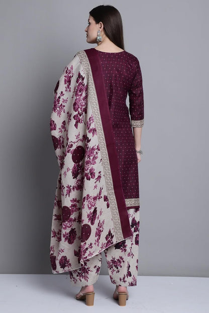 Rajnandini Women Cotton Patiala Salwar Suit