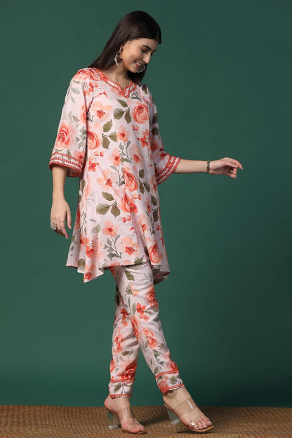 Fashion Dream Cotton Blend Women's Printed Kurta