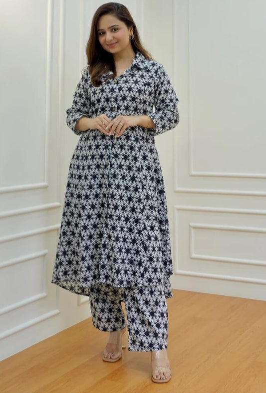 LERIYA FASHION Anarkali Kurta-Set for Women