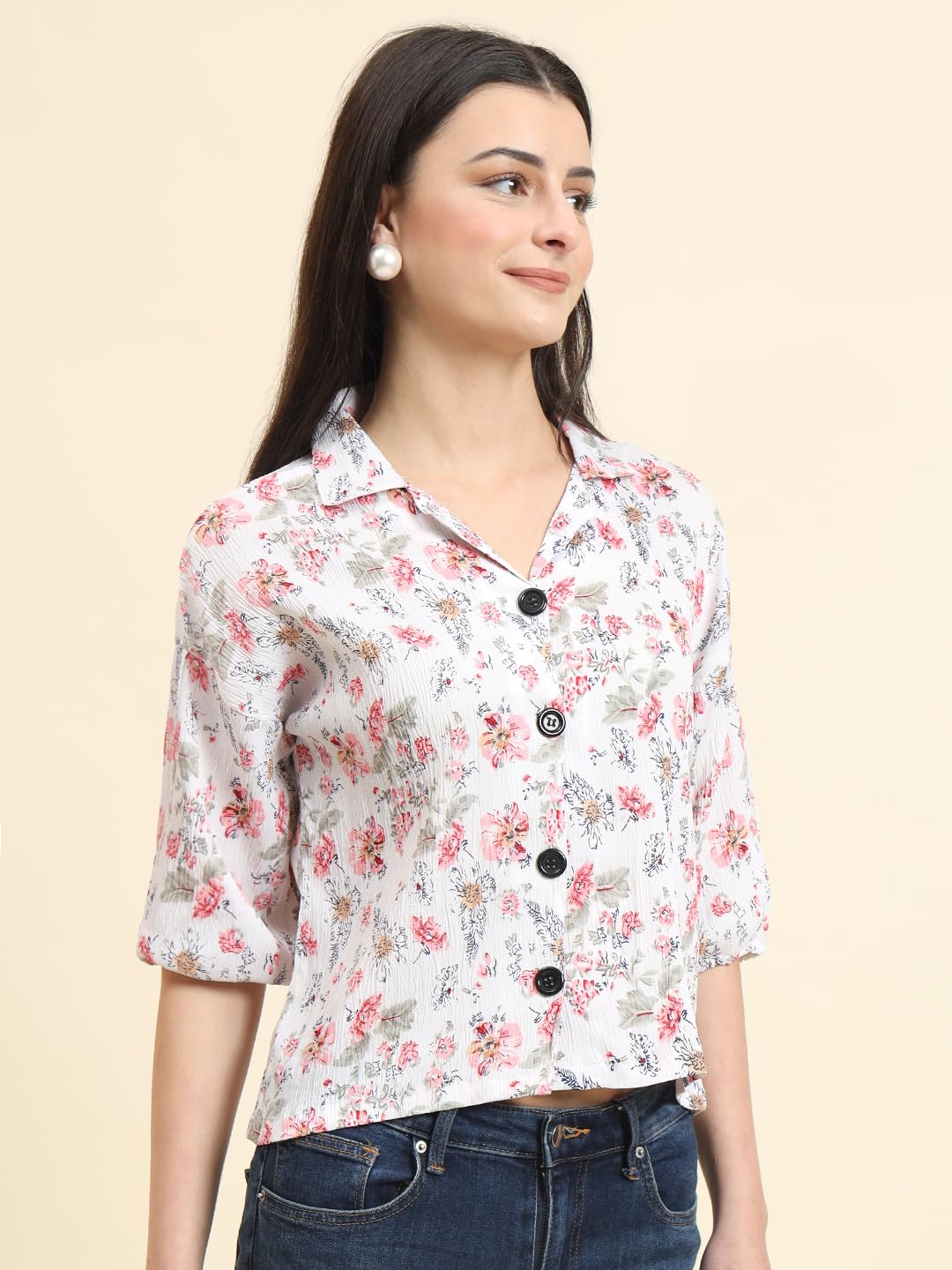 SOFISTY Women's Boxy Shirt | Cotton Bland