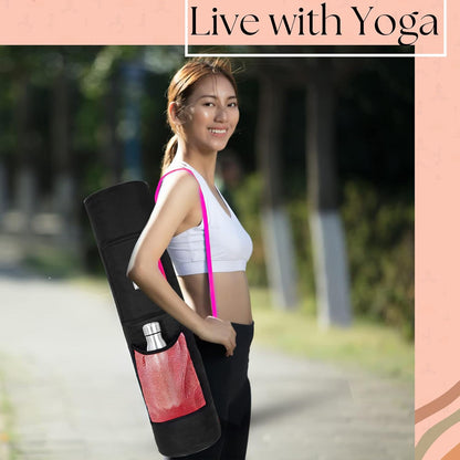 PHILLIN Yoga Mat Cover Bag with Adjustable Shoulder