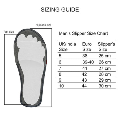 House Slippers Open Toe Slides Home Indoor Slipper - alphahostel.in
