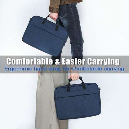 Dynotrek Legato Blue 15.6 inch Laptop Briefcase