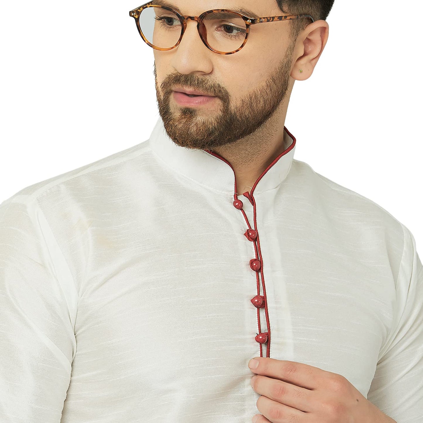 ABH LIFESTYLE Men's Silk Long Kurta only.