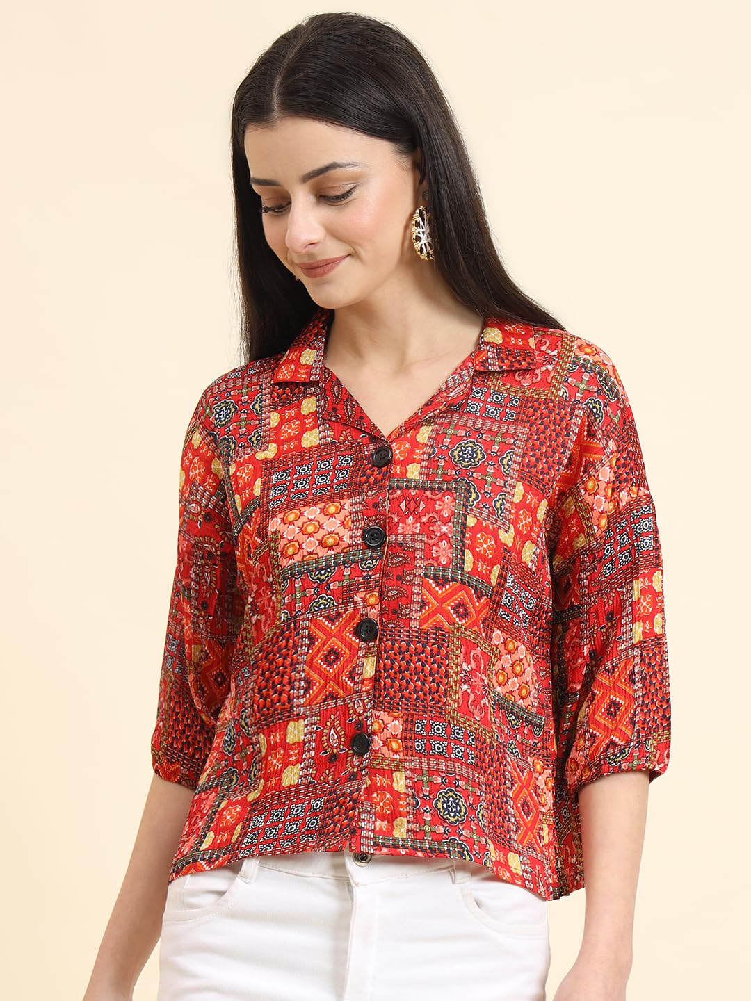 SOFISTY Women's Boxy Shirt | Cotton Bland