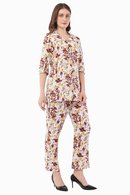 Home Bliss Women's Co-ord Set Pure Cotton