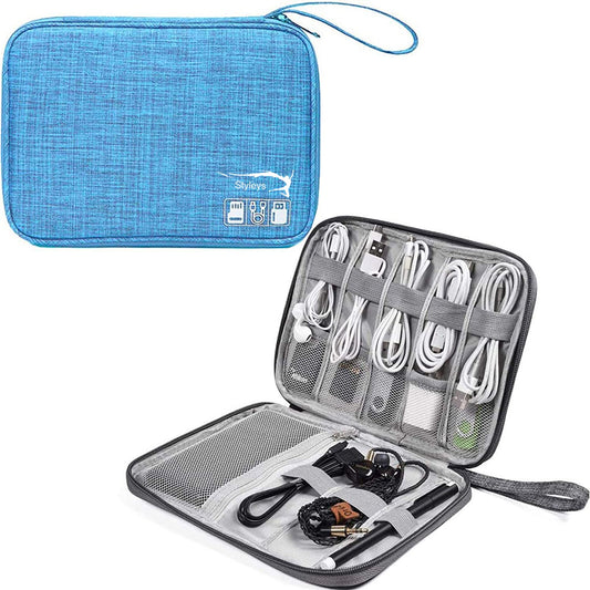Electronics Organizer Bag Waterproof Carrying Pouch