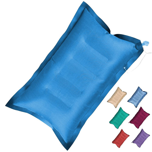 RAV Rubberized Soft Cotton air Travel Pillow