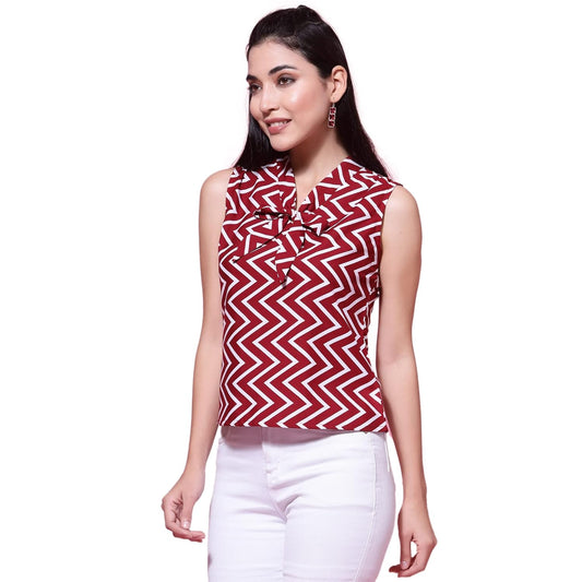 OOMPH! Women's Floral Relaxed Fit Shirt