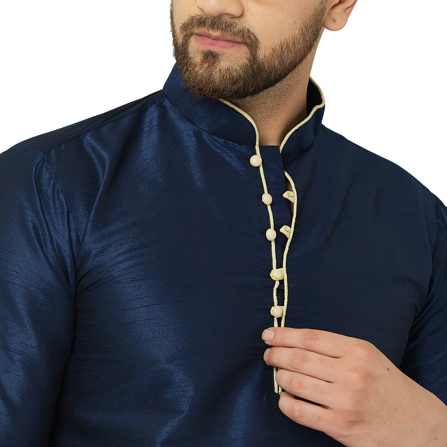 ABH LIFESTYLE Men's Silk Long Kurta only.