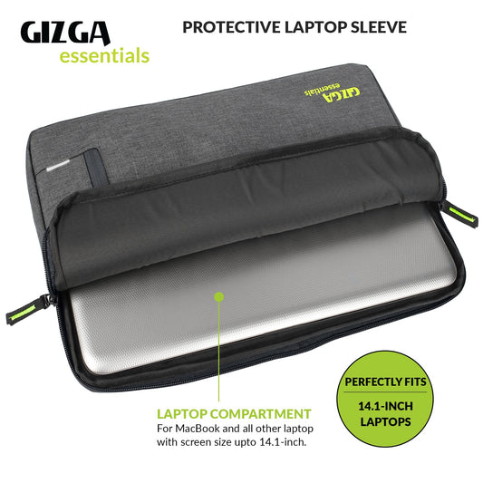Gizga Essentials 14.1 Inch Laptop Sleeve Case