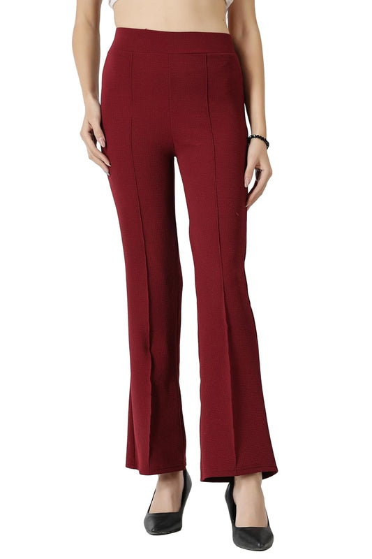 ZAPRA FASHION Women Polyester Lycra Bootcut