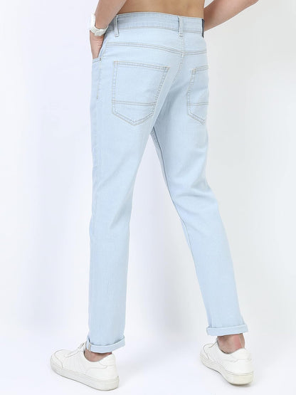 KETCH Men's Slim Fit Mid Rise Jeans