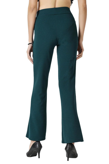 ZAPRA FASHION Women Polyester Lycra Bootcut