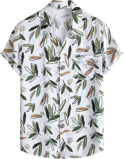 Leriya Fashion Men's Casual Cotton Shirt – Button Down