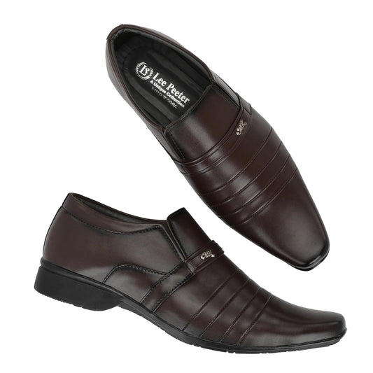 Leepeeter Men's Genuine Leather Slip-on Moccasin - alphahostel.in