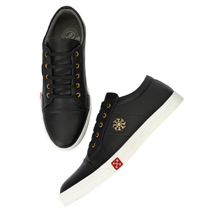 LE GREEM Men's Synthetic Lace-Ups Stylish Sneakers - alphahostel.in