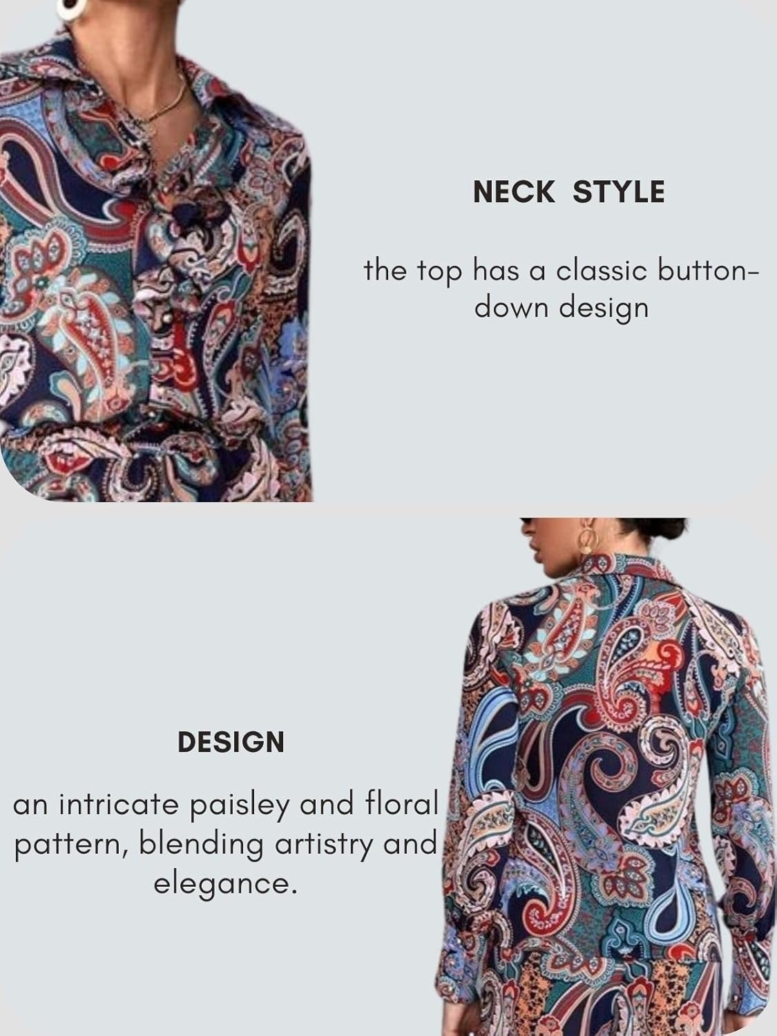 LERIYA FASHION Paisley Printed Kurta-Set for Women