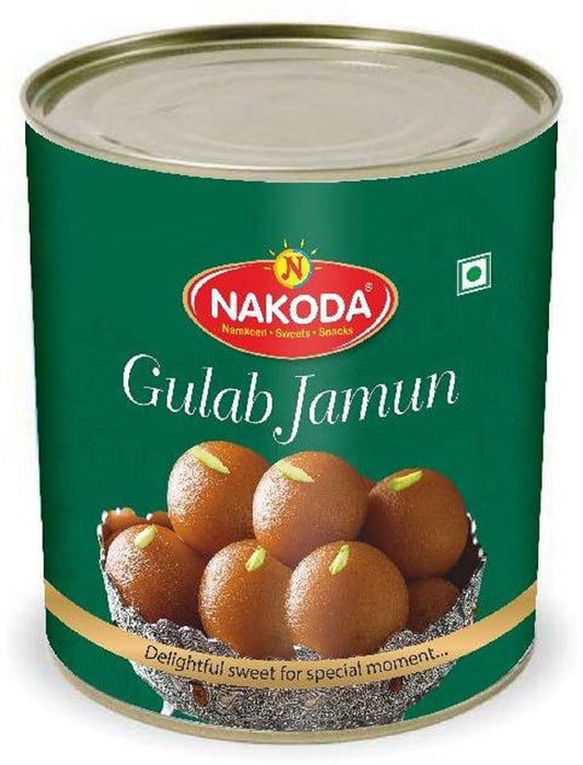 Nakoda Gulab Jamun Soft & Delicious Indian Sweet | 1kg | Pack of 1