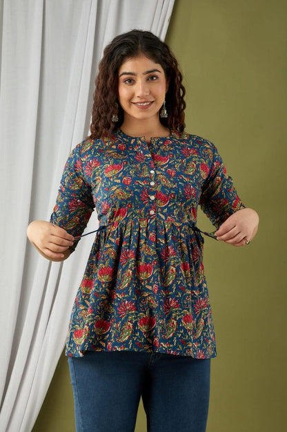 New Printed Short Kurti and top for Women and Girls