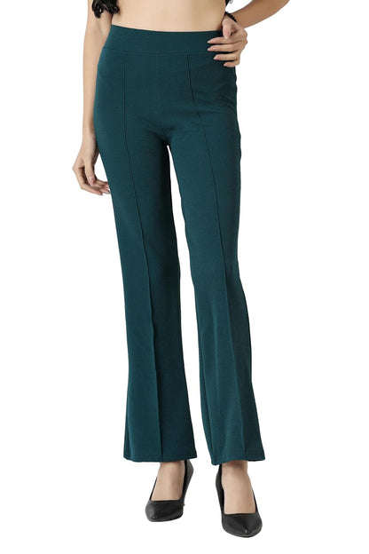 ZAPRA FASHION Women Polyester Lycra Bootcut