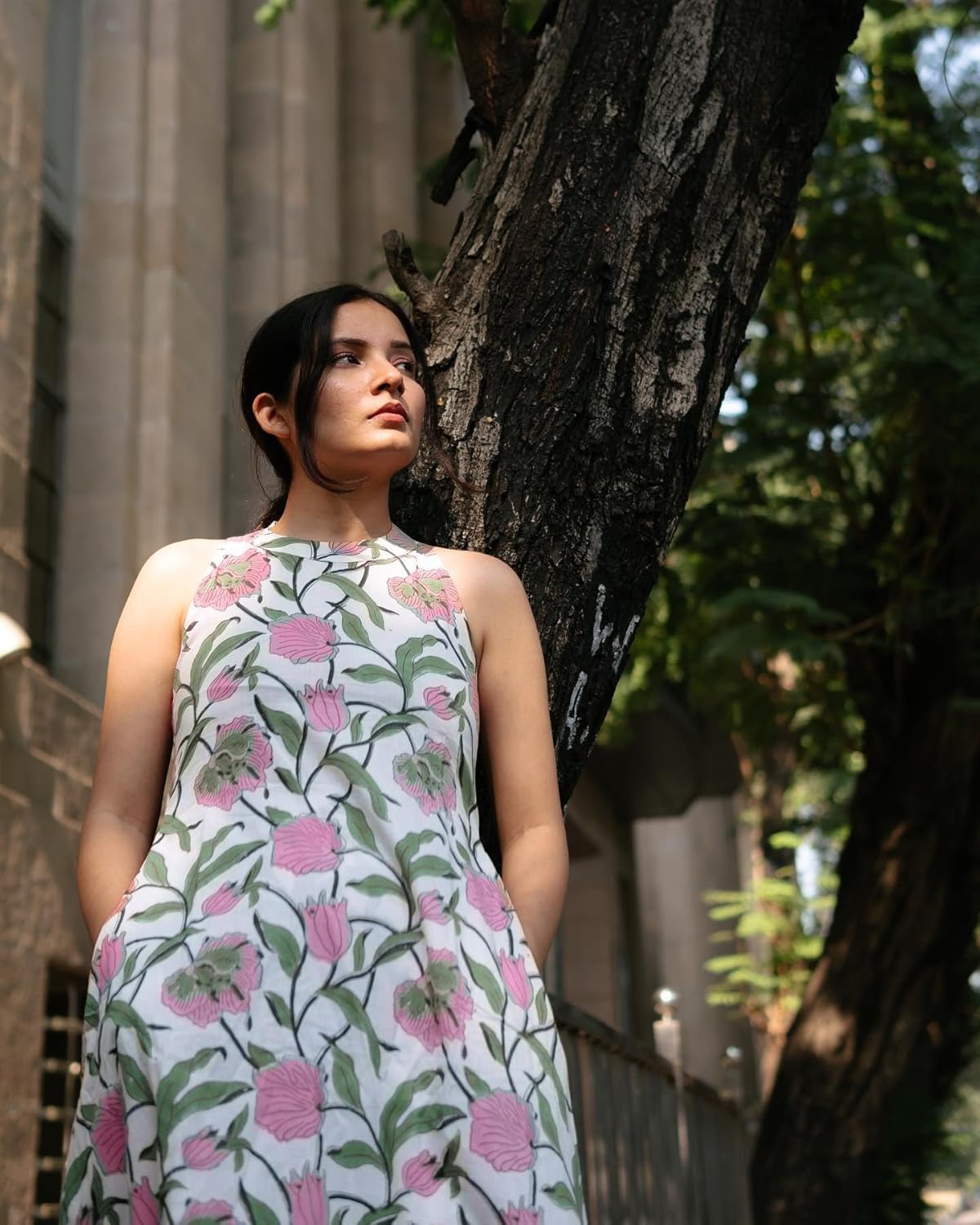 Women's Rayon Blend Straight Block Printed Kurta & Pant