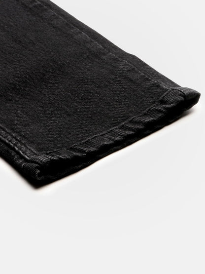 The Indian Garage Co Men Mid Rise Slim Fit Solid