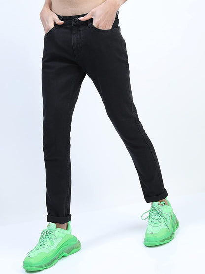 KETCH Men's Slim Fit Mid Rise Jeans (Stretchable)