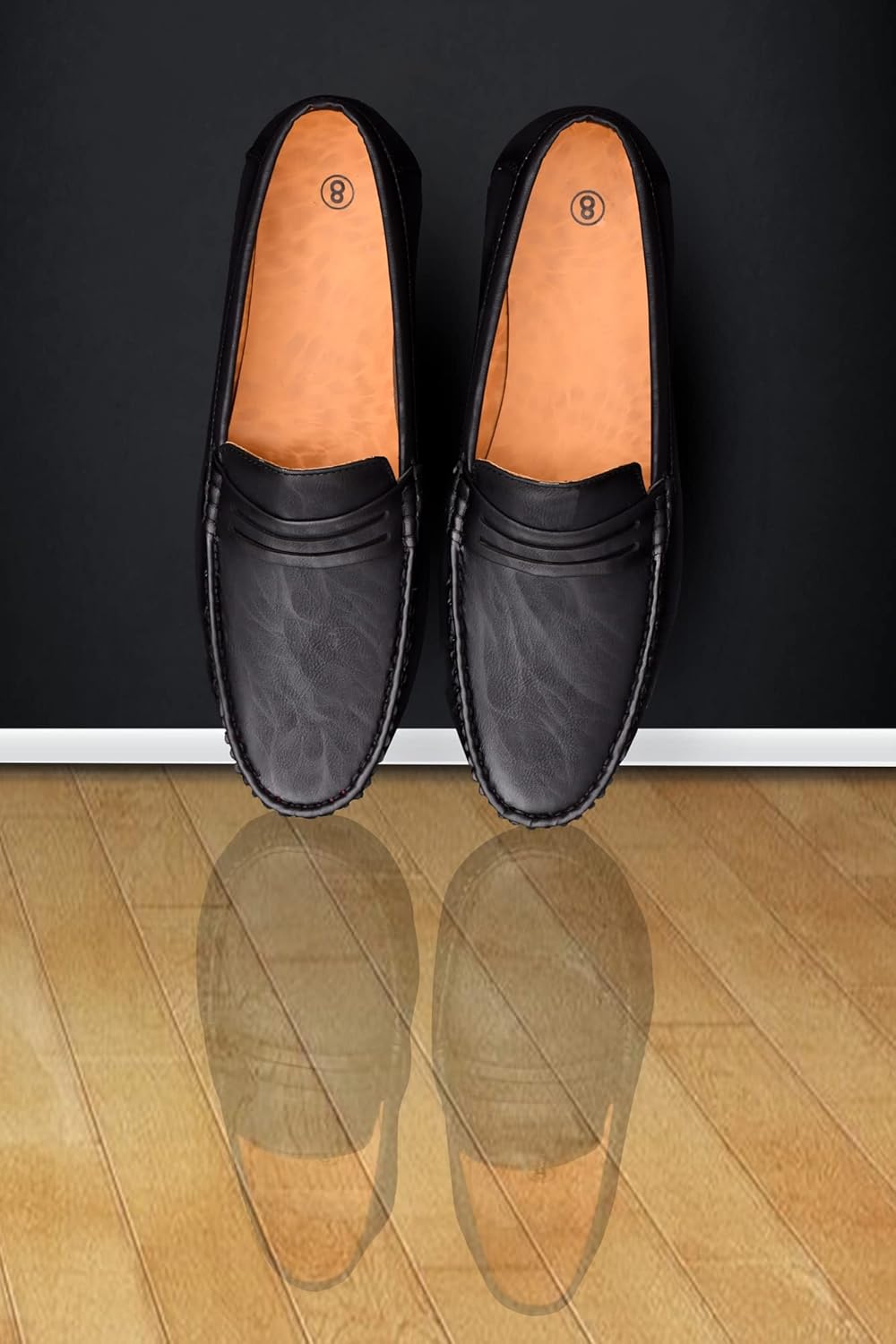 Karaddi Loafer for Men's Shoes Tan Brown Black Shoe - alphahostel.in