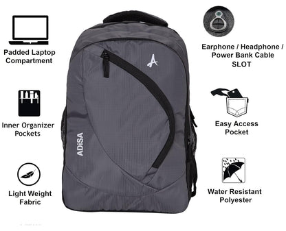 ADISA Laptop Backpack 31 Ltrs