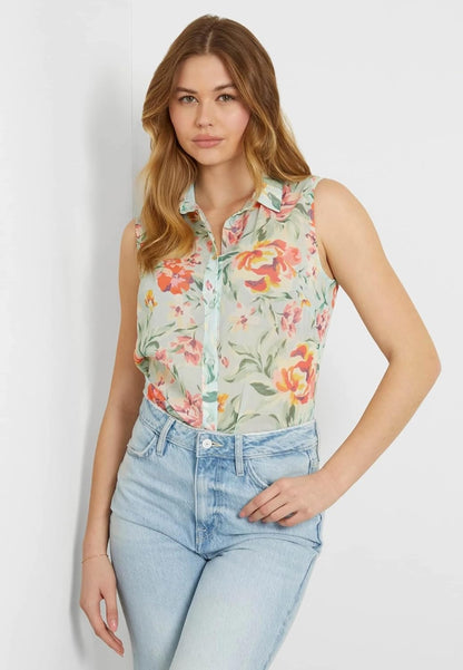 TAGAS Baby-Girl's Floral Regular Fit Shirt