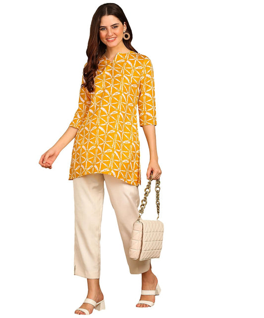 Studio Stay Women's and Girl's Poly Rayon Printed