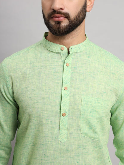 LATEST CHIKAN Men's Cotton Regular Textured