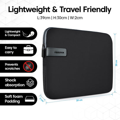 Protective Laptop Bag Sleeve fits Upto 15.6
