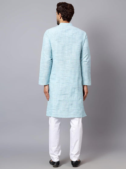 LATEST CHIKAN Men's Cotton Regular Kurta